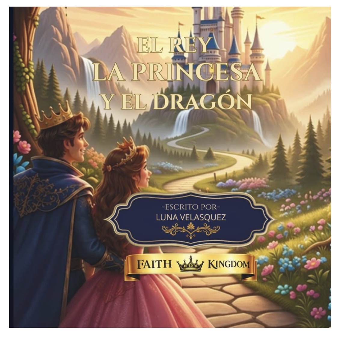 El Rey, la Princesa y el Dragón — cover